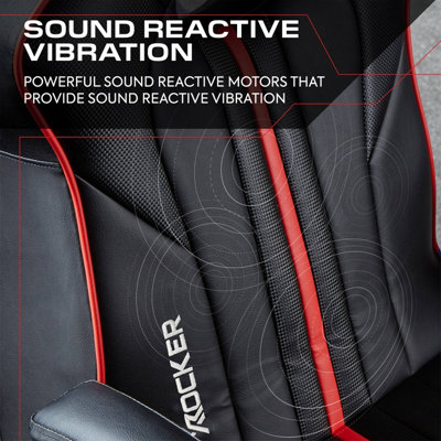 X Rocker Torque 2.1 Audio Console Gaming Chair - Black / Red
