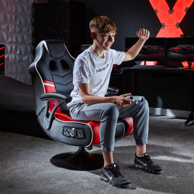 Rocker gaming chair online with speakers