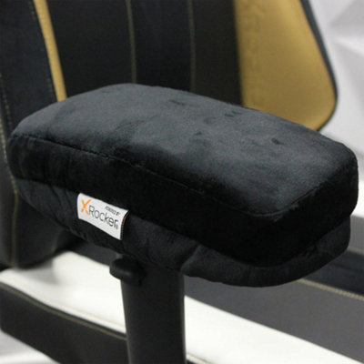 X-Rocker X-Cool Foam Armrest Pads for PC Gaming Office chairs Black ...