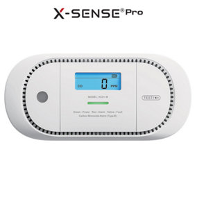 X-Sense Smart Carbon Monoxide Detector with 5 Year Replaceable Battery XC01-M