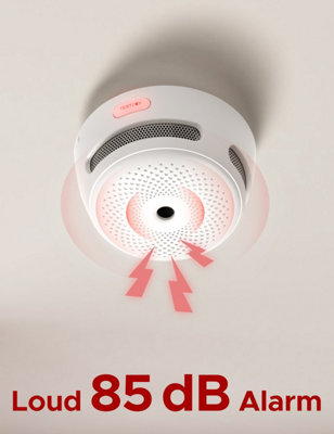 X-Sense XS01-WX Wi-Fi Smart Smoke Alarm with Replaceable Battery & App Control