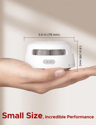 X-Sense XS01-WX Wi-Fi Smart Smoke Alarm with Replaceable Battery & App Control