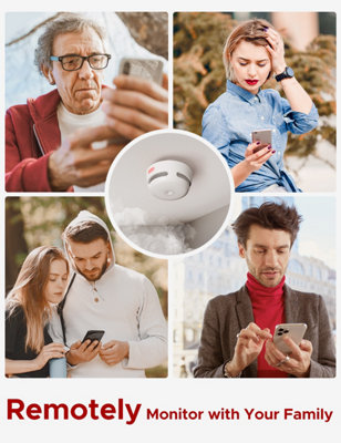 X-Sense XS01-WX Wi-Fi Smart Smoke Alarm with Replaceable Battery & App Control