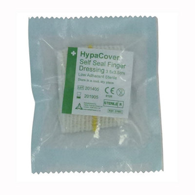 X12 HypaCover Sterile Finger Dressing Self Seal HSE Compliant 1st Aid D7893 - 3