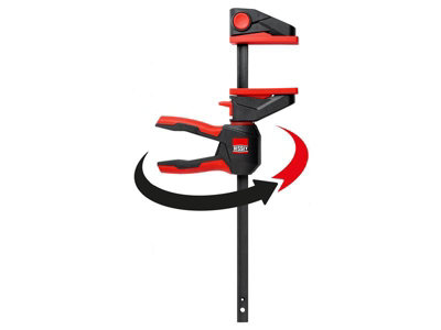 x2 Bessey EZ360-60 Rotating Handle Swivel One-Handed 360 Clamps 600mm EZ360 - 3