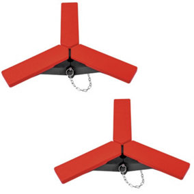 X2 Bessey STE-DS Ceiling Tripod Material Support for STE ST Telescopic Poles