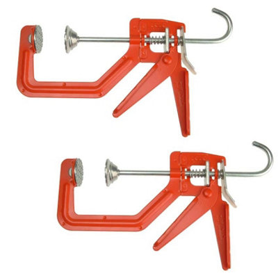 X2 Cox Solo SOL150M 6" 150mm One Hand Speed Trigger Metal Pad Clamps