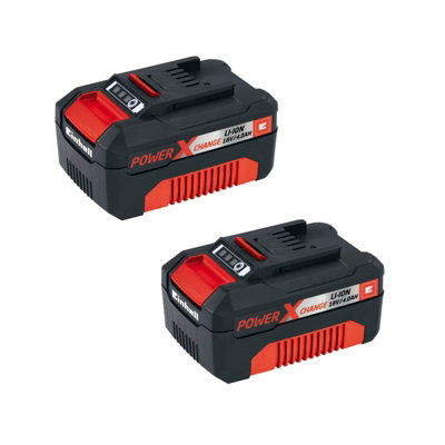 Batería Einhell 18V 2,0 Ah X2 Und Twin Pack
