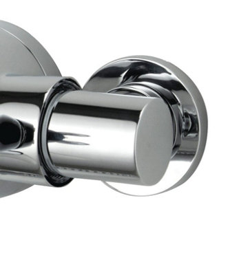 X2 Essentials 15mm x 1/2" x 30cm Flexible Tap Connector - 9.5mm Bore + Iso Valve - 5