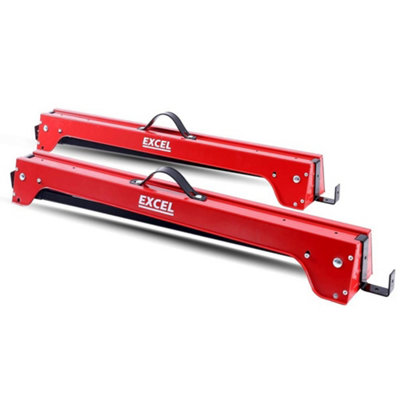 X2 Excel Twin Pack 5157 Compact Folding Steel Saw Horse Heavy Duty up to 500kg - 3