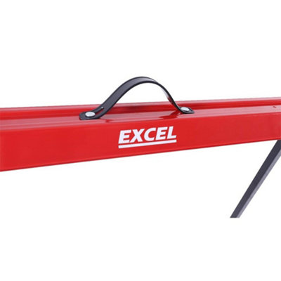 X2 Excel Twin Pack 5157 Compact Folding Steel Saw Horse Heavy Duty up to 500kg - 6