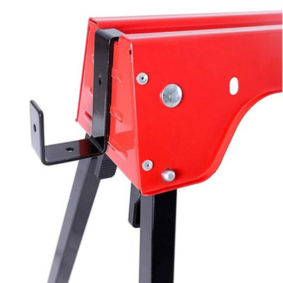 X2 Excel Twin Pack 5157 Compact Folding Steel Saw Horse Heavy Duty up to 500kg - 7