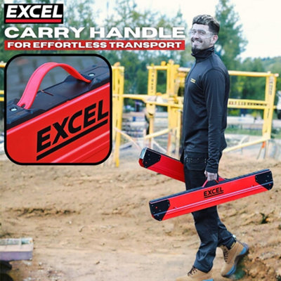X2 Excel Twin Pack 6288 Heavy Duty Steel Folding Saw Horse Adjustable Leg 1178kg - 5