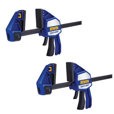X2 Irwin Quick Grip Q/GXP36N Heavy Duty 900mm 36 Inch Bar Clamp Xtreme Pressure DIY at B&Q