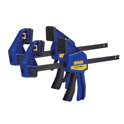 x2 Irwin Quick Grip Quick Change 300mm 12 Inch Bar Clamp Q/G5122QC XMS21CLAMP12 - 3