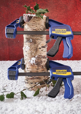 x2 Irwin Quick Grip Quick Change 300mm 12 Inch Bar Clamp Q/G5122QC XMS21CLAMP12 - 5