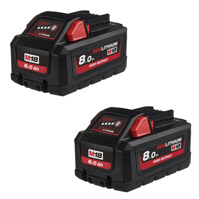 Milwaukee on sale battery 8ah