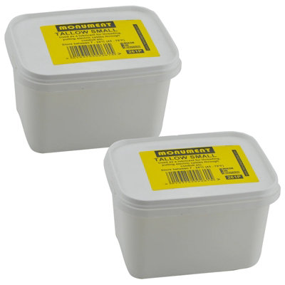 X2 Monument 261P White Tallow 275g Tubs MON261 Quality Hard Tallow Lubricant