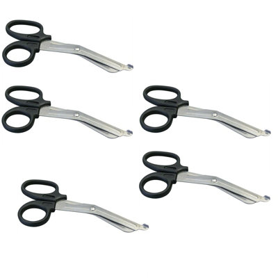 x2 Safety First Aid Bandage Dressing Shears 1st Aid Kit Clothing Scissors 15cm