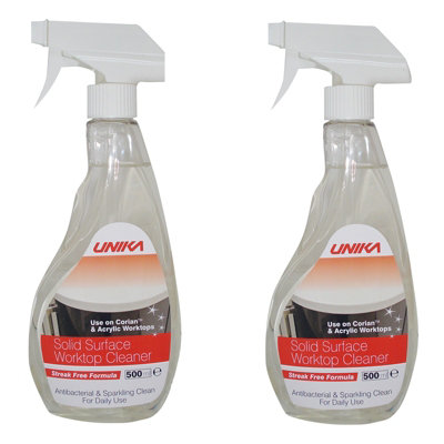 x2 Showerwall Anti Bacterial Shower Wall Panel Spray Cleaner Anti Scratch 500ml