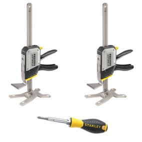 x2 Stanley Tradelift FatMax Lift Clamp Tool + Screwdriver STA183550 FMHT83550-1