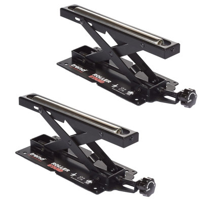 x2 Trend R/STAND/A Adjustable Benchtop Mitre Saw Roller Stand Material Support