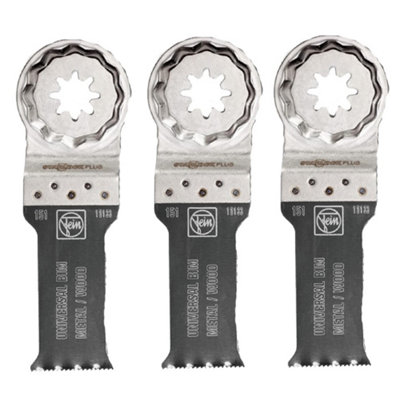 X3 Fein 63502151210 Starlock E-CUT Multi-cutter Universal 60 X 28MM Saw Blade