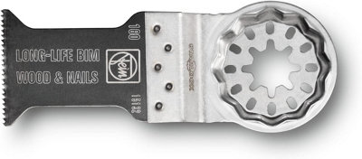 X3 Fein Starlock Multi Tool E-Cut BIM Long Life Plunge Blade 50x35mm 63502160210