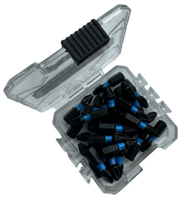 X4 BAP 25PC Impact Torsion PZ2 Pozi 2 Screwdriver Set Drill Bits Impact Driver - 6