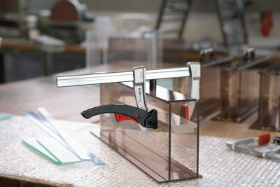 x4 Bessey KliKlamp Quick Release Ratchet F Clamps Light and Strong KLI 120/80