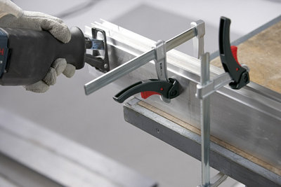 x4 Bessey KliKlamp Quick Release Ratchet F Clamps Light and Strong KLI 160/80 - 4