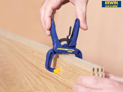 X4 Irwin Quick Grip 38mm 1 1/2 Inch Handi Clamps 20kg Non Marking Q/G59100