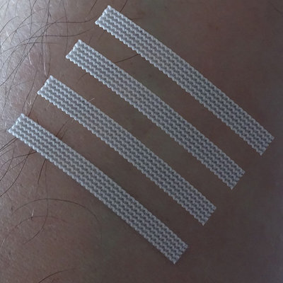 x6 HypaCover Steristrips Wound Skin Closure Strips 0.4 x 3.8cm Pack of 8 D4719