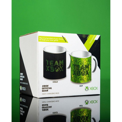 Xbox Gaming Heat Changing Mug Black/Green (One Size)