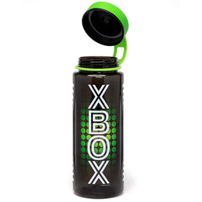 Xbox Victory Logo Water Bottle Black/Green (One Size)