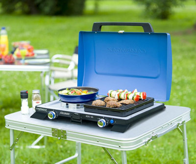 Xcelerate Series 400 SG Double Burner & Grill - 8