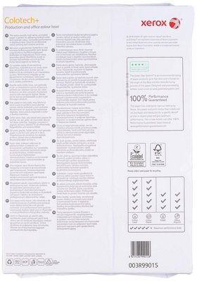 Xerox Colotech+ Premium White Paper 160gsm A3 Ream of 250 Sheets
