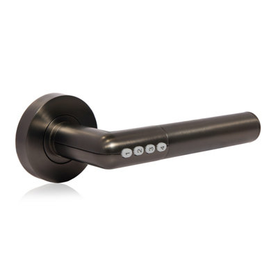 XFORT Bluetooth Smart Door Handle Gun Metal Grey