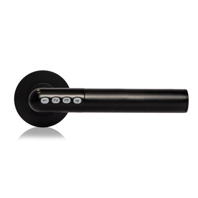 XFORT Bluetooth Smart Door Handle Matt Black - 7