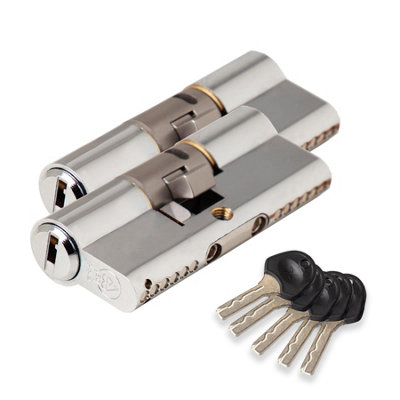 XFORT COLOSSUS 3 Star Keyed Alike Euro Cylinder Lock 45EX/55 (100mm) - 8