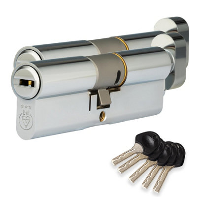 XFORT COLOSSUS 3 Star Keyed Alike Euro Cylinder Lock 55EX/45T (100mm)