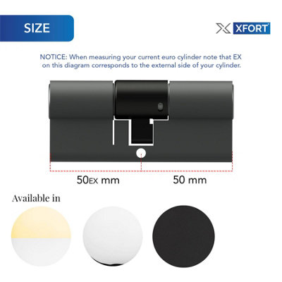 XFORT COLOSSUS 3 Star Kitemarked Euro Cylinder Lock 50EX/50 (100mm) - 4