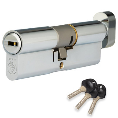 XFORT COLOSSUS 3 Star Thumb Turn Euro Cylinder Lock 35EX/35T (70mm)