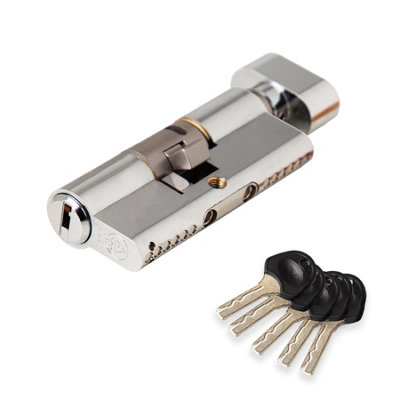 XFORT COLOSSUS 3 Star Thumb Turn Euro Cylinder Lock 55EX/45T (100mm) - 8