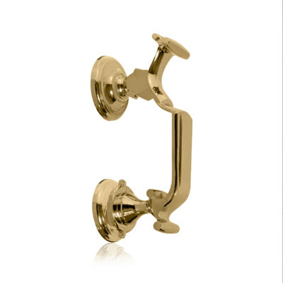 XFORT Doctor Door Knocker Polished Brass | £24.99 at B&Q