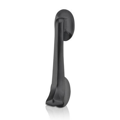 Xfort door knocker black victorian scroll style