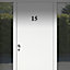 XFORT Front Door Number, Number 5, Black