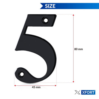 XFORT Front Door Number - 5
