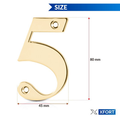 XFORT Front Door Number - 5