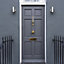 XFORT Front Door Number, Number 7, Polished Brass